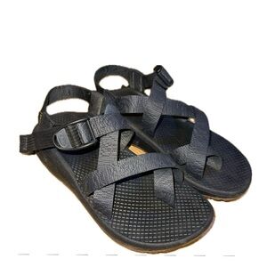 Chaco Cloud Black Sandals LIKE NEW